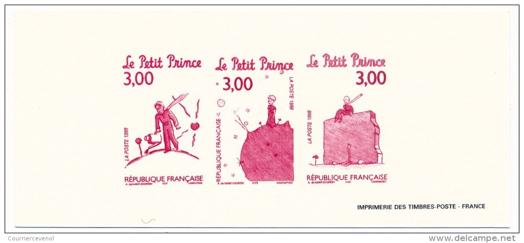 FRANCE - 2 Gravures "Le Petit Prince" - Luxusentwürfe