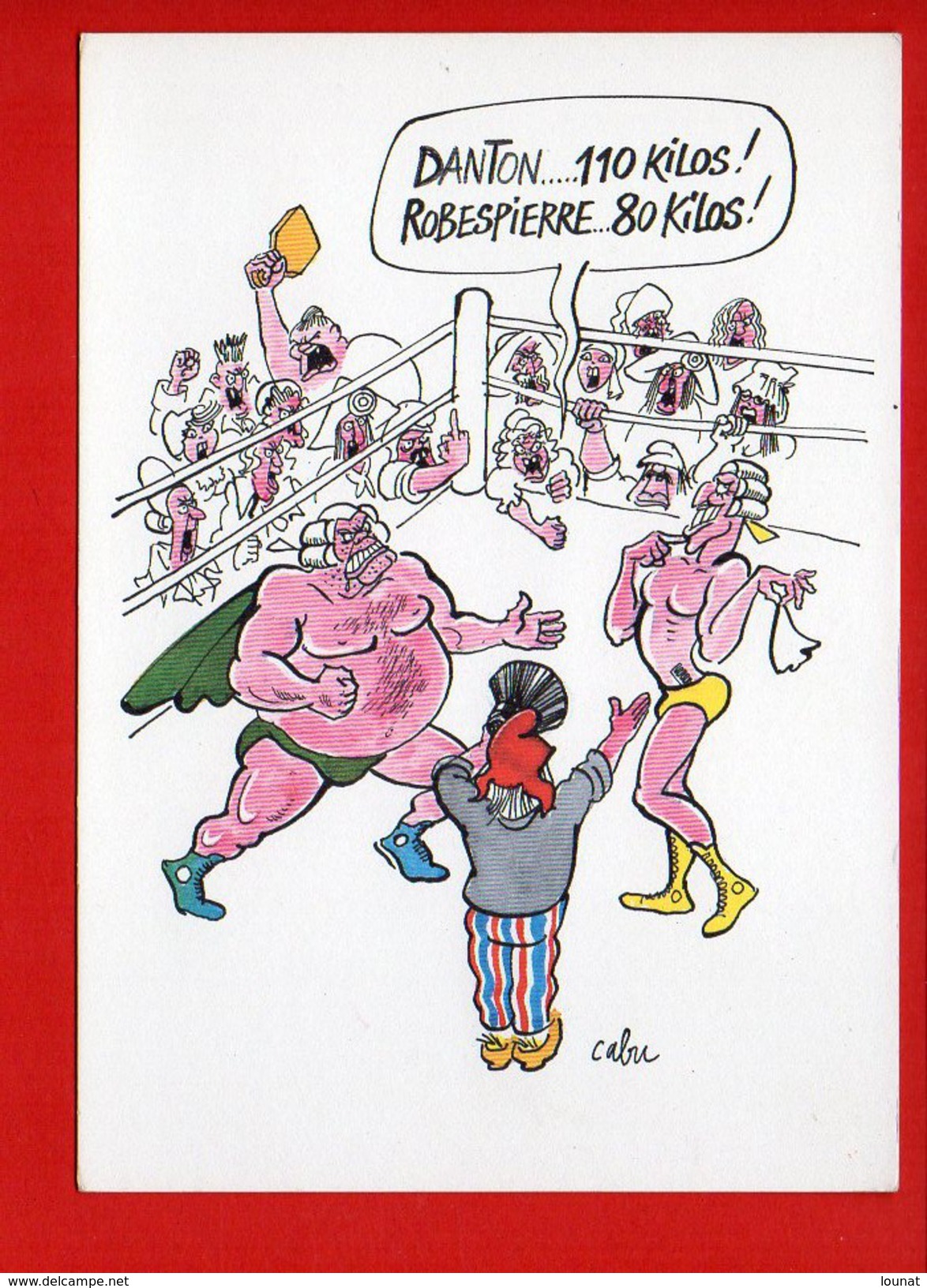 Illustrateur CABU - Bicentenaire De La Révolution Française (Histoire) (non écrite) BOXE - Cabu