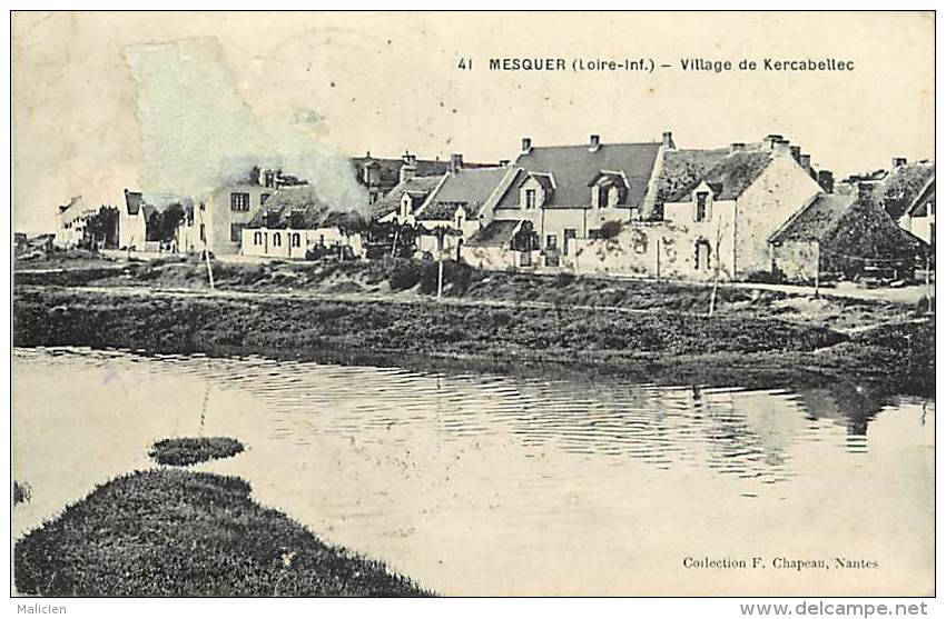- Ref -M317- Loire Atlantique - Mesquer - Village De Kercabellec - Voir Etat - - Mesquer Quimiac