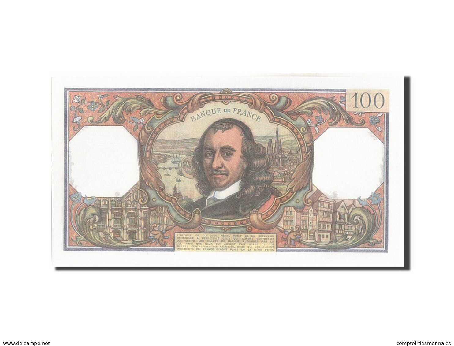 Billet, France, 100 Francs, 100 F 1964-1979 ''Corneille'', 1976, 1976-06-03 - 100 F 1964-1979 ''Corneille''