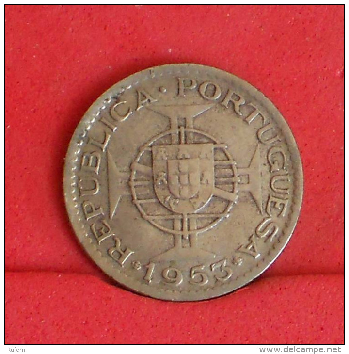 ANGOLA 2,5 ESCUDOS 1953 -    KM# 77 - (Nº16232) - Angola