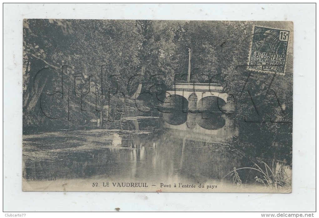 Le Vaudreuil (27) : Le Pont à L'entrée Du Pays En 1931 PF. - Le Vaudreuil