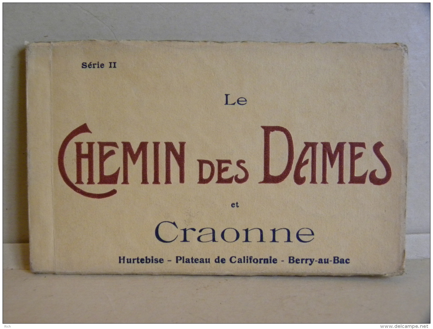 (02) Aisne - Le Chemin Des Dames Et Craonne - Carnet De 20 Cartes - Craonne
