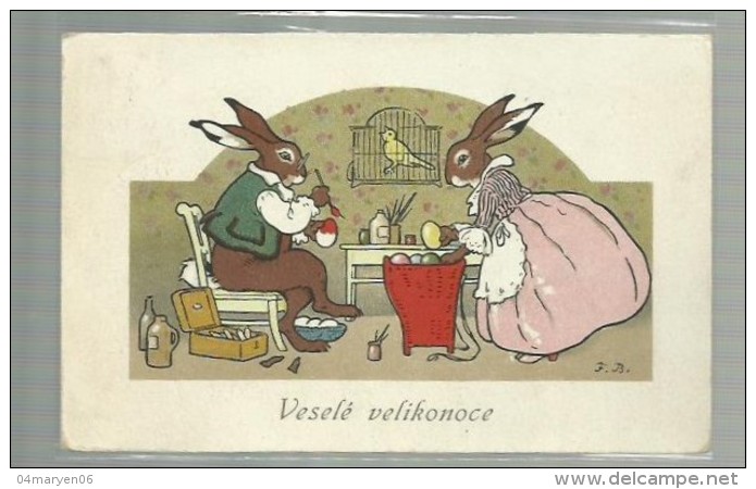 §.VESELE  VELIKONOCE- *** Frits BAUMGARTEN = Illustrateur. - Baumgarten, F.