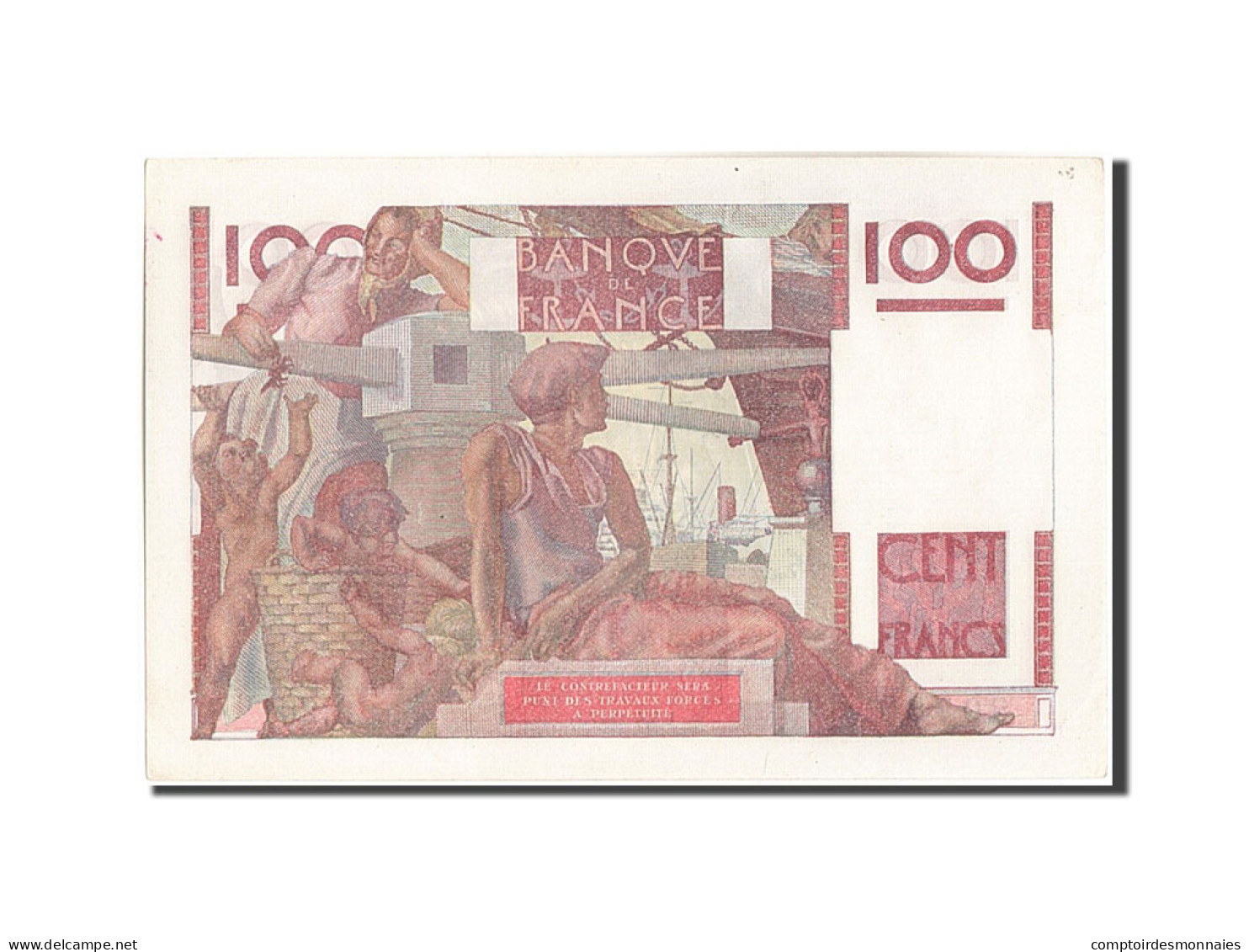Billet, France, 100 Francs, 100 F 1945-1954 ''Jeune Paysan'', 1947, 1947-04-03 - 100 F 1945-1954 ''Jeune Paysan''