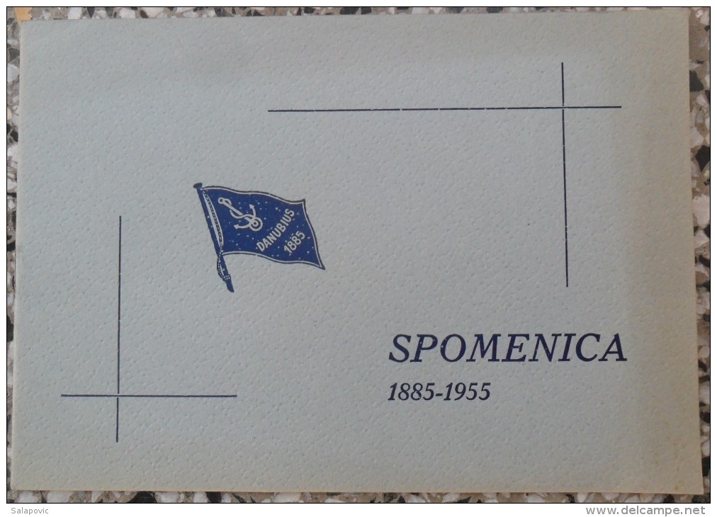 V.K. DANUBIUS SPOMENICA 1885 - 1955 NOVI SAD - Roeisport