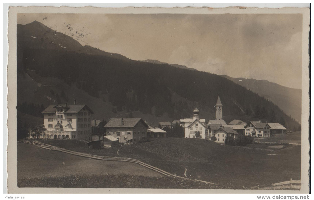 Parpan - Totalansicht Mit Hotel & Kurhaus - Photo: Alfred Heinze - Parpan