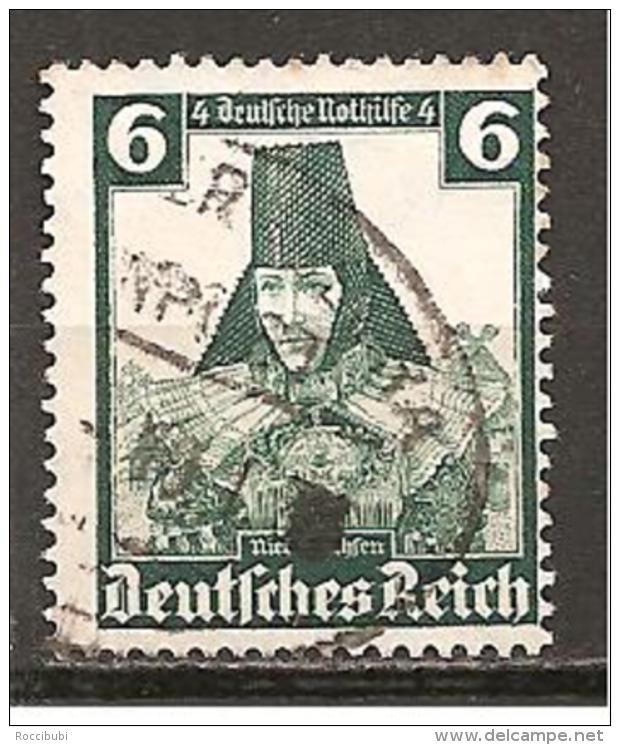 DR 1935 // 591 O Deutsche Nothilfe, Volkstrachten - Gebraucht