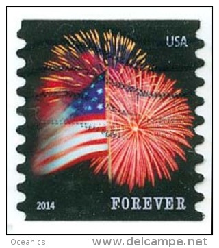 Etats-Unis / United States (Scott No.4853 - Feux D'artifice / Fireworks) (o) COIL 8-1/2 - Gebruikt