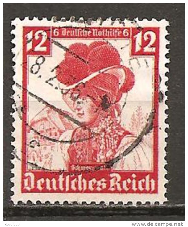 DR 1935 // 593 O Deutsche Nothilfe, Volkstrachten - Gebraucht