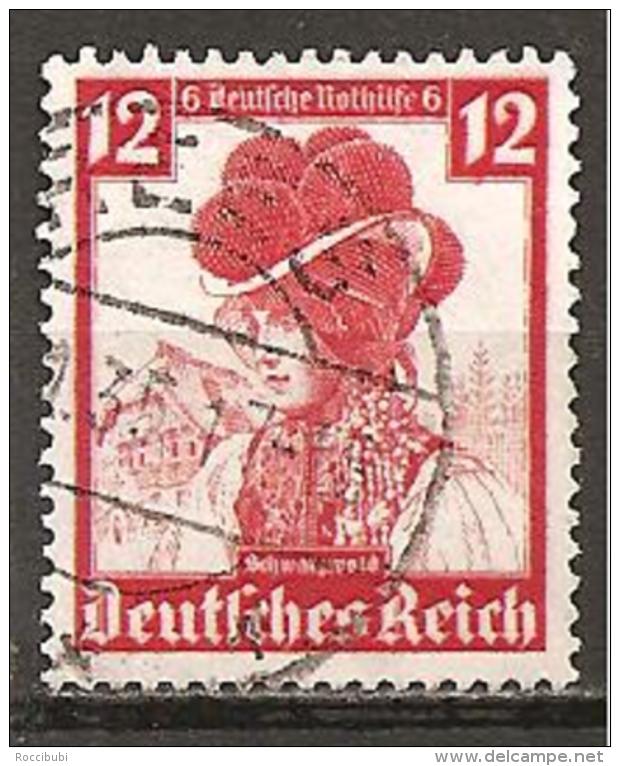 DR 1935 // 593 O Deutsche Nothilfe, Volkstrachten - Gebraucht