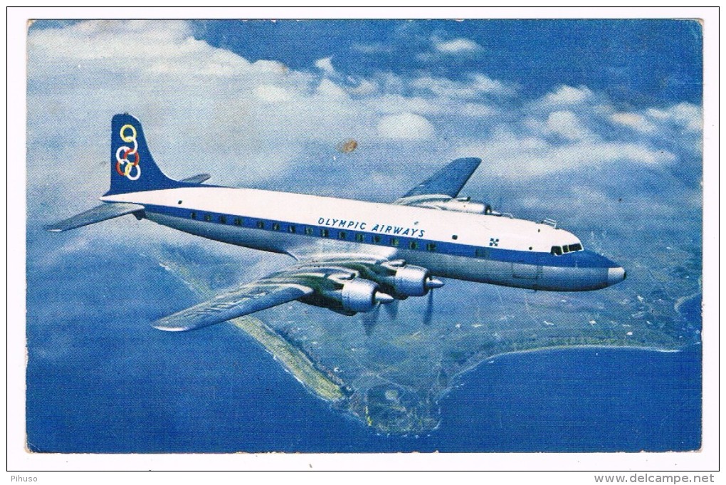 VT-298    SUPER DC-6B ( Olympic Airways) - 1946-....: Moderne