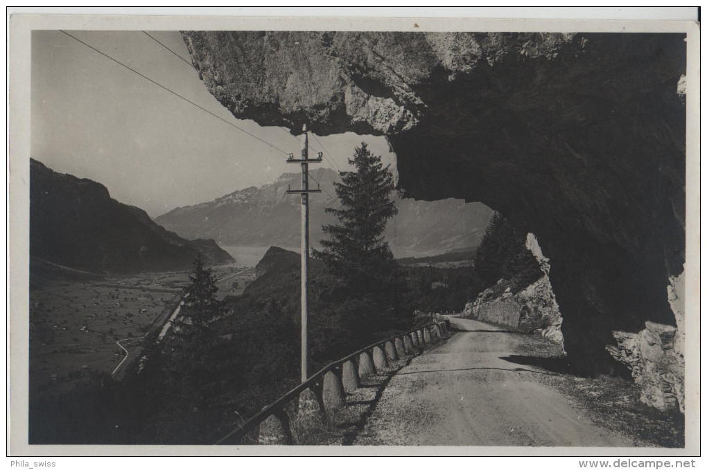 Brünigstrasse - Blick Gegen Brienzersee - Photoglob No. 4871 - Brienz