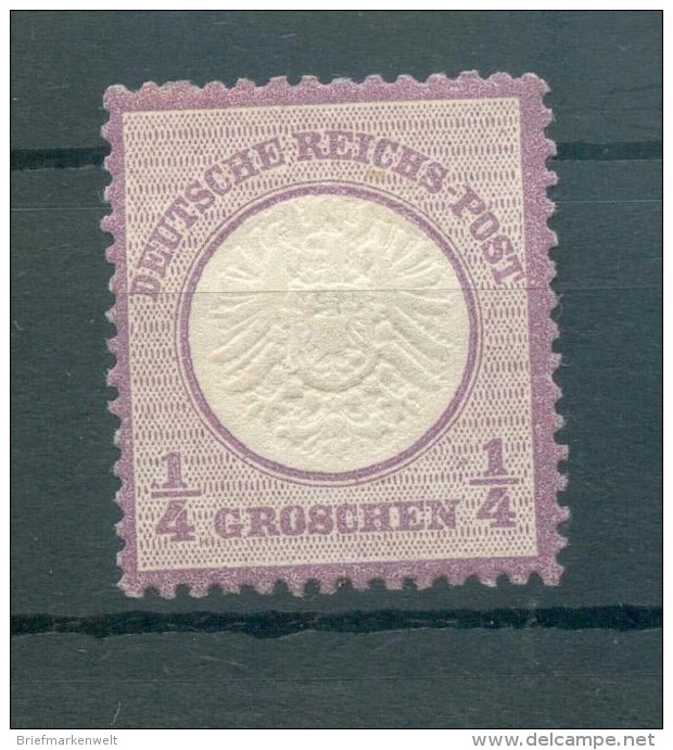 DR-Brustschild 16 LUXUS * MH 100EUR (70888 - Unused Stamps