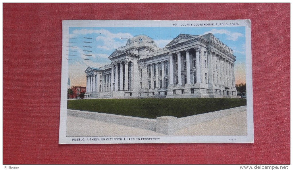 Colorado> Pueblo  County Court House=====   =-ref 2344 - Pueblo