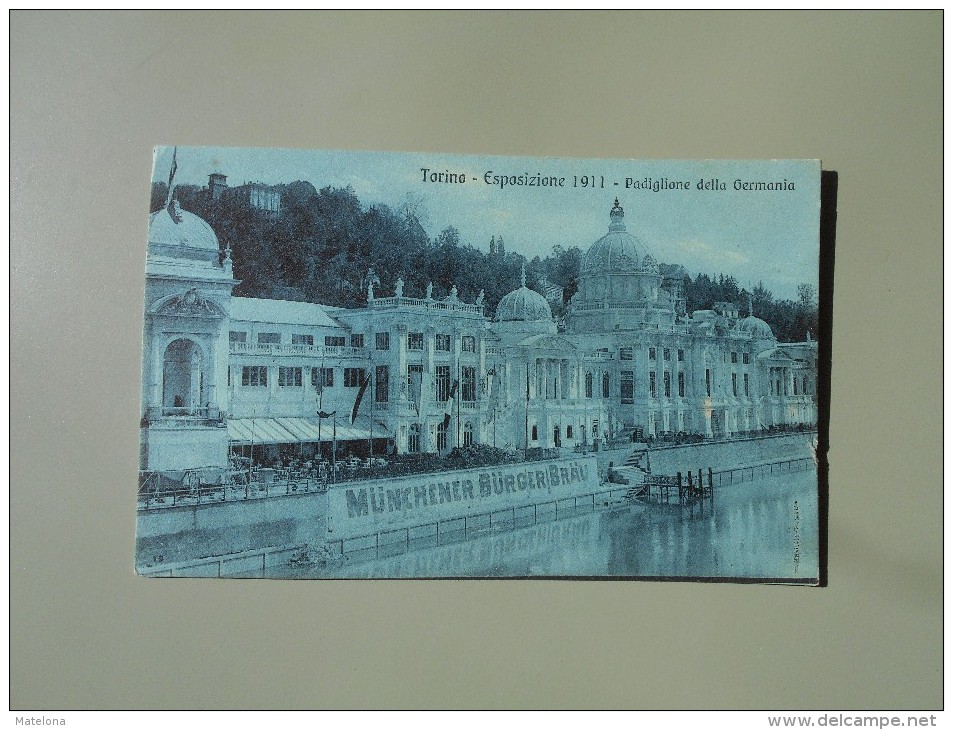 ITALIE PIEMONTE TORINO ESPOSIZIONE 1911 PADIGLIONE DELLA GERMANIA - Expositions