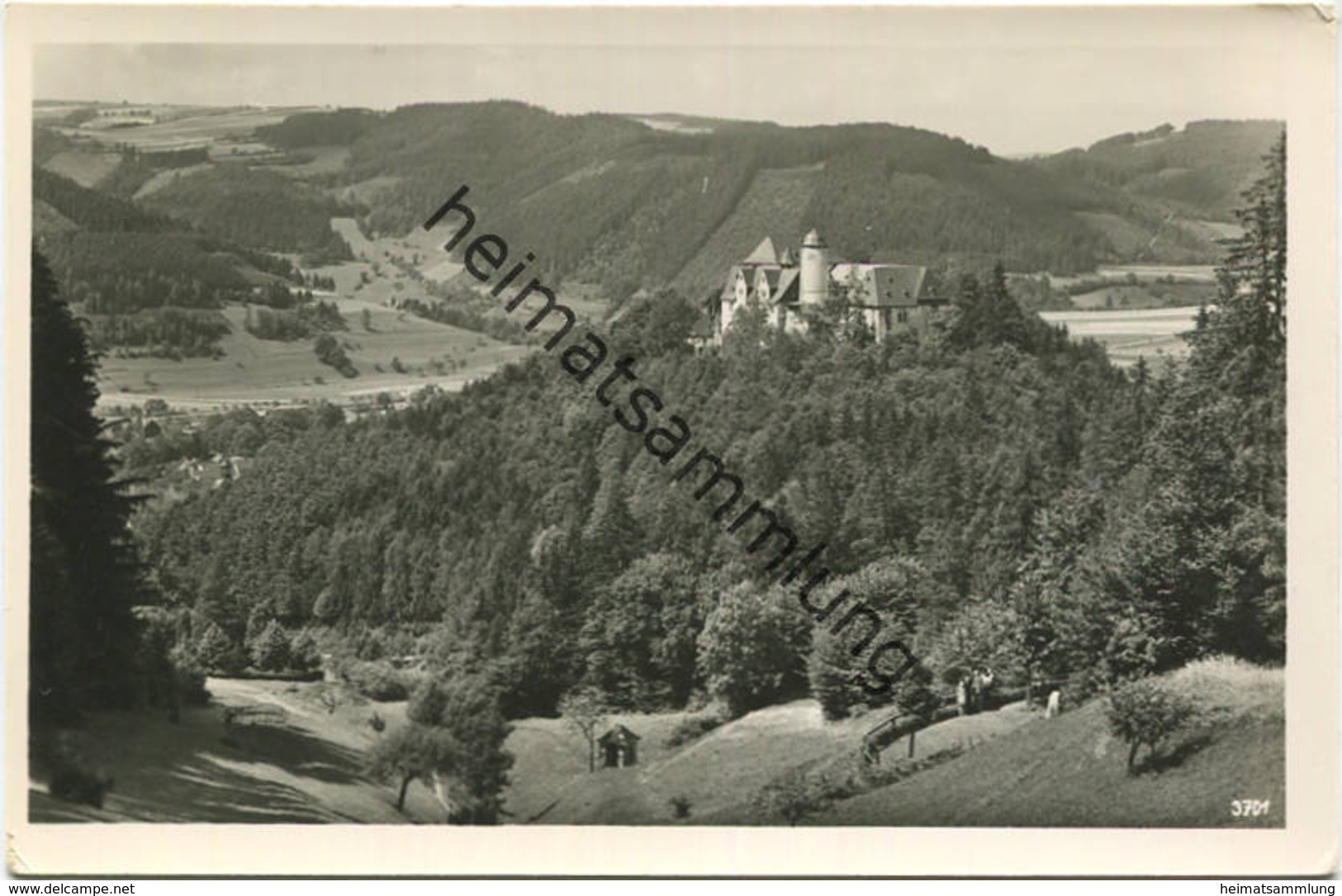 Leutenberg - Friedensburg - Foto-AK 1960 - Verlag Photo-König Lobenstein - Leutenberg