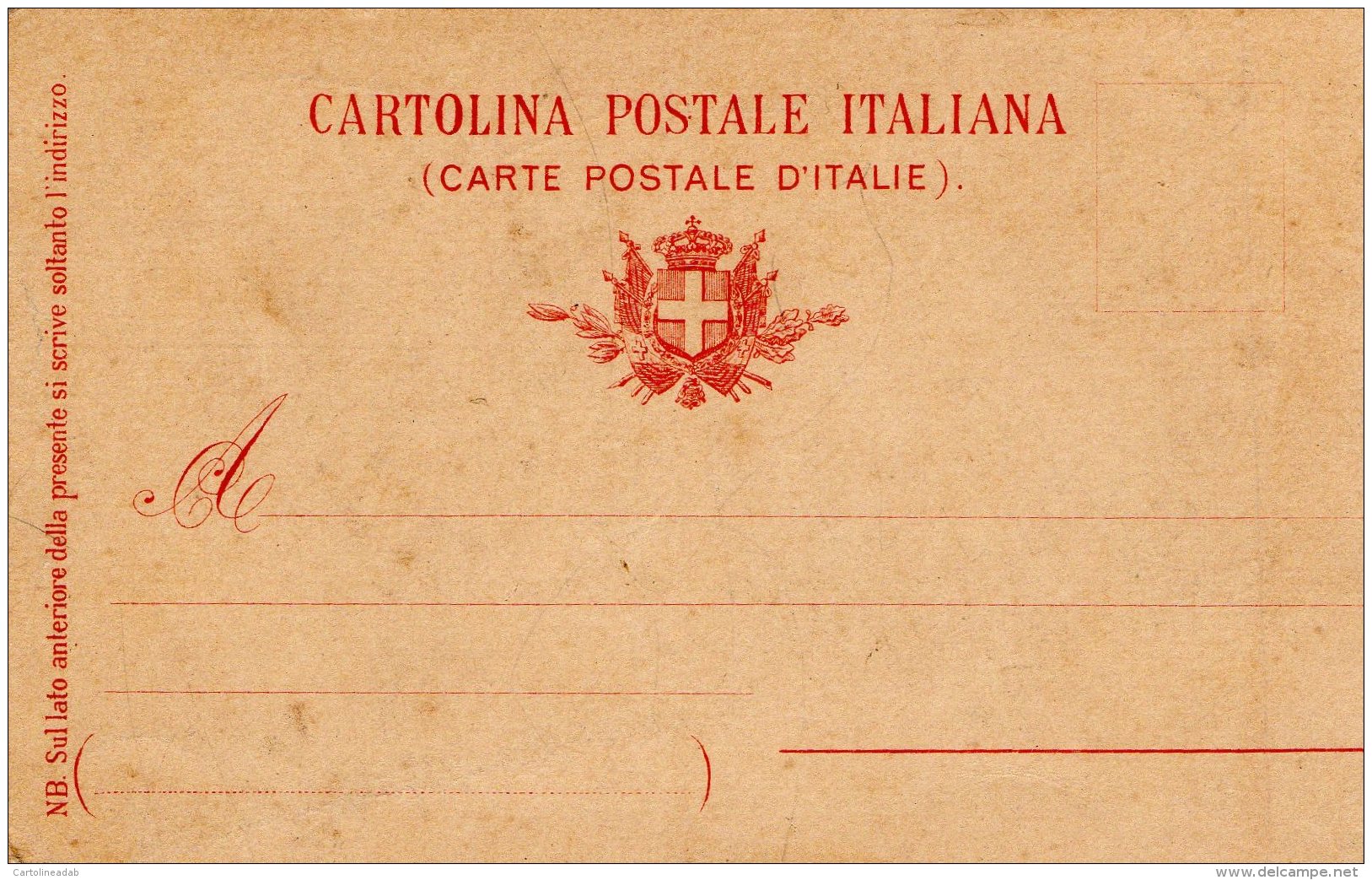 [DC9700] CPA - VITTORIO EMANUELE 1899 - TORINO 9 SETTEMBRE 1899 - Non Viaggiata - Old Postcard - Uomini Politici E Militari