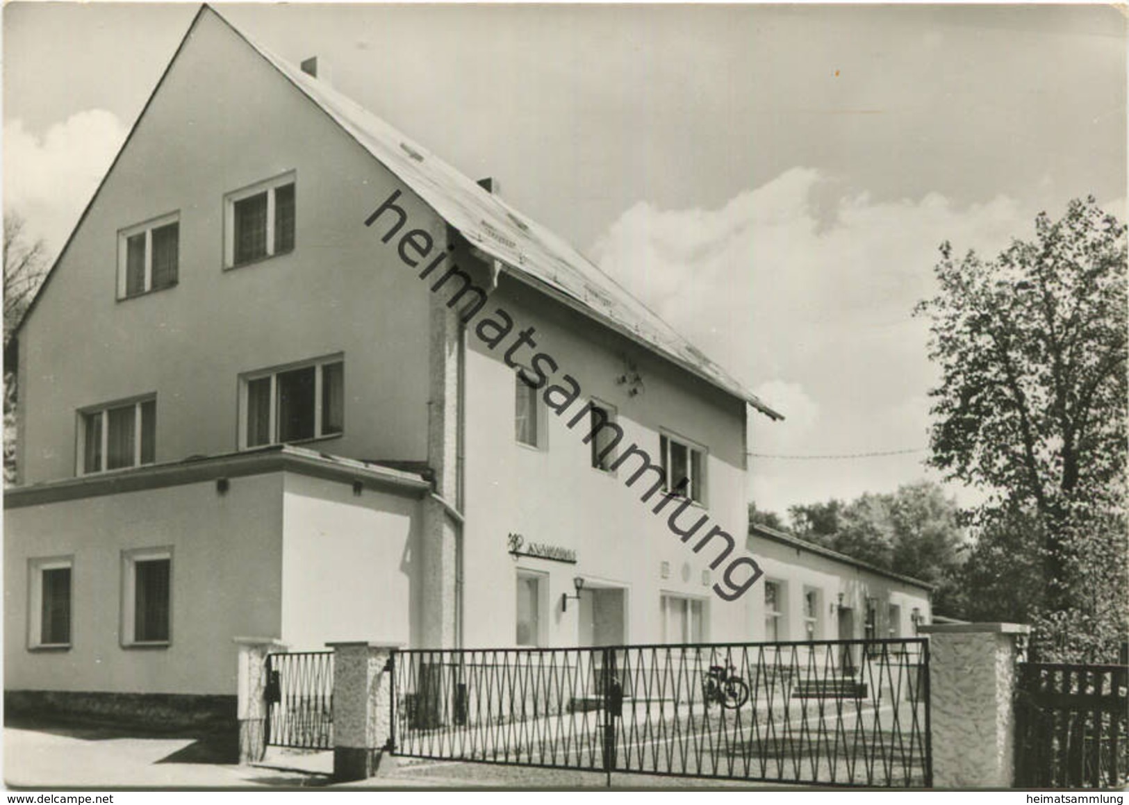 Limbach-Oberfrohna - Gaststätte "Knaumühle" - Foto-AK Grossformat 1979 - Verlag Bild Uns Heimat Reichenbach - Limbach-Oberfrohna