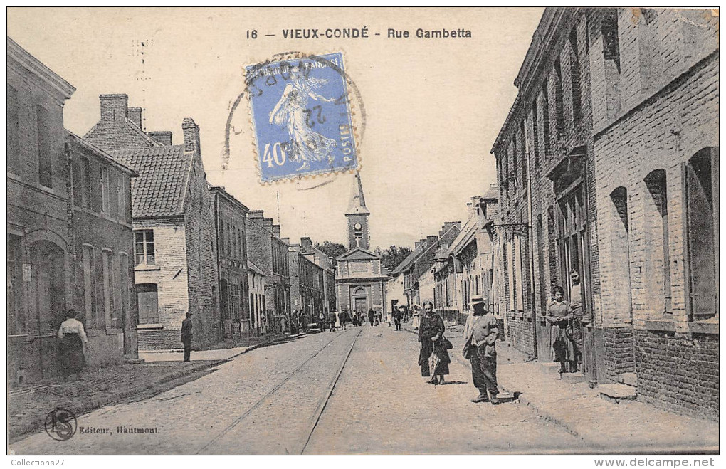 59-VIEUX-CONDE- RUE GAMBETTA - Vieux Conde
