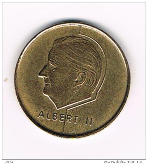 °°° ALBERT II   5 FRANK 1998  VL - 5 Francs