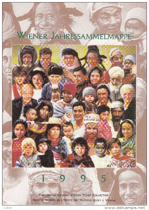 UN - United Nations Vienna 1995 MNH Souvenir Folder - Year Pack - Otros & Sin Clasificación