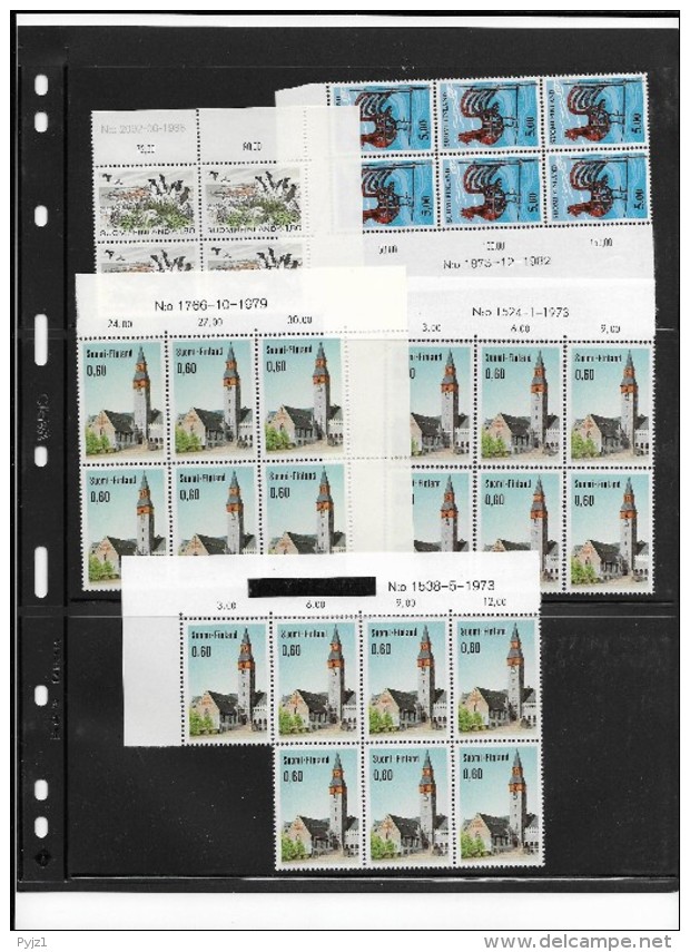 Finland MNH modern collection for specialist (10 scans)