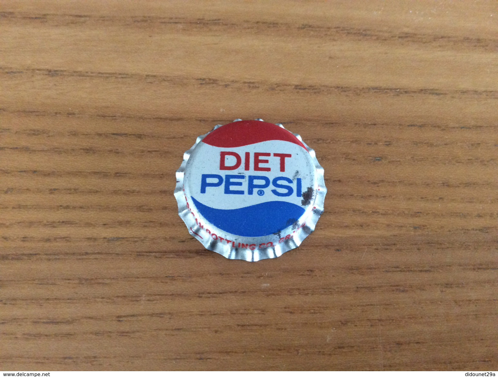 Ancienne Capsule De Soda "DIET PEPSI - DAKOTA" Etats-Unis (USA) Intérieur Liège - Soda