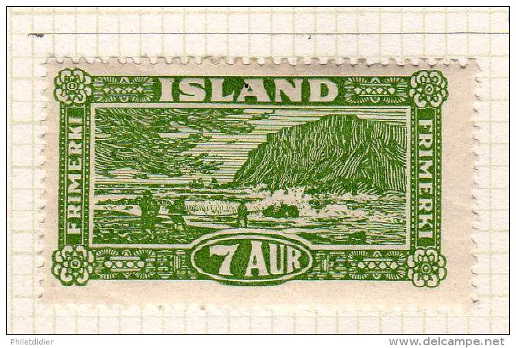 ISLANDE  ANCIENNE COLLECTION - Collections, Lots & Séries