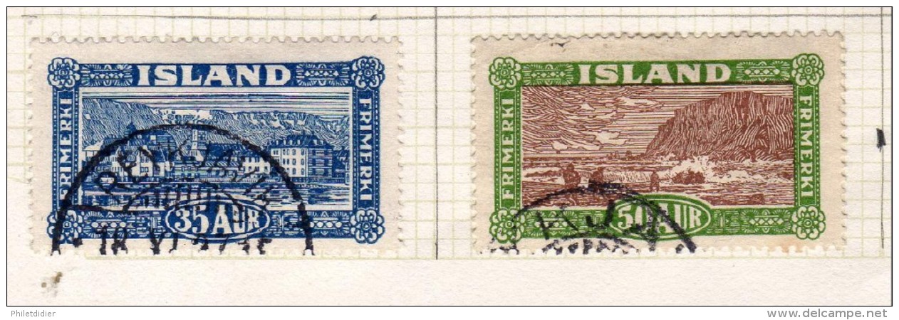 ISLANDE  ANCIENNE COLLECTION - Collections, Lots & Series