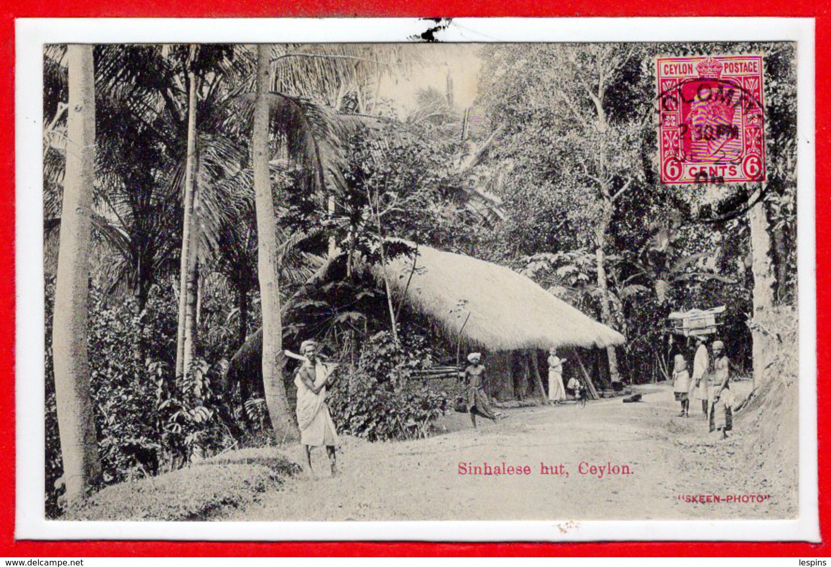 ASIE --  SRI LANKA - Ceylon  - Sinhalese Hut - Sri Lanka (Ceylon)