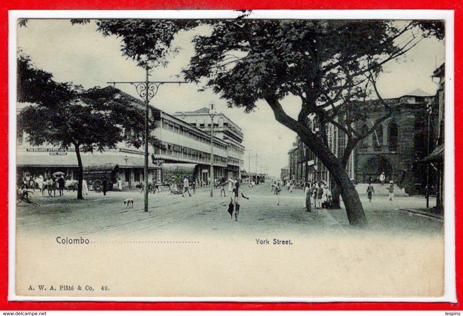 ASIE --  SRI LANKA - Ceylon  - Colombo  - York Street - Sri Lanka (Ceylon)