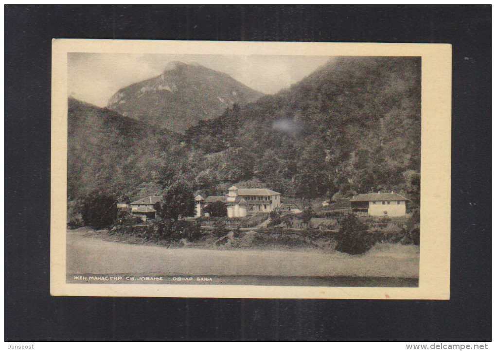 Serbia PC Women's Monastery Ovtschar Banja 1940 - Serbia