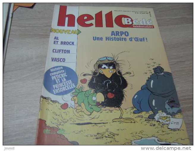 Tintin Hello Bd Année 1991 : N° 35 - Tintin