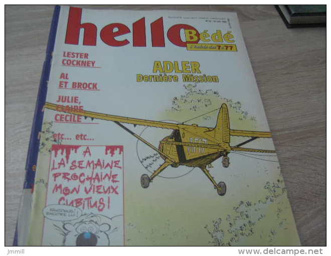 Tintin Hello Bd Année 1992 : N° 25 - Tintin