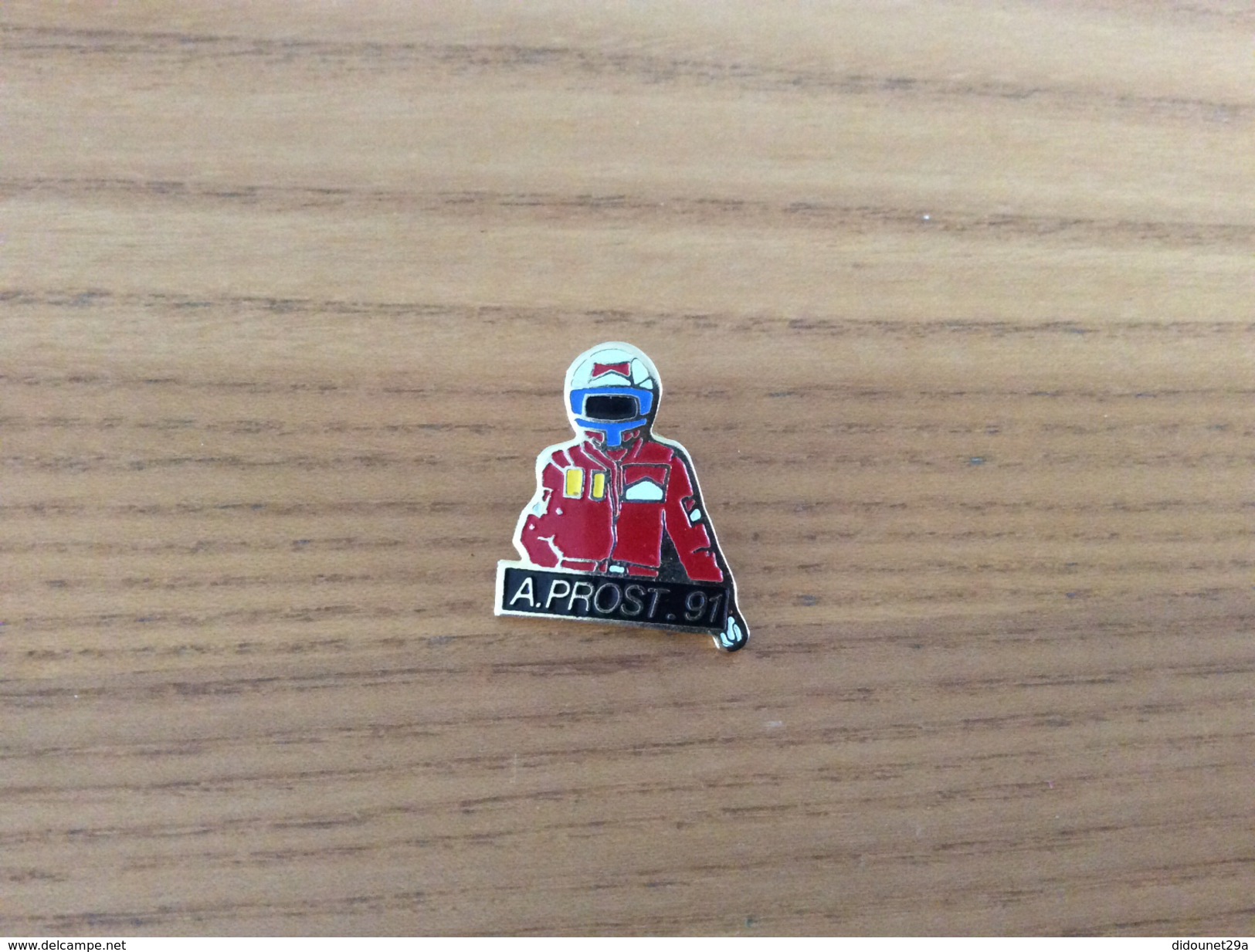 Pin's * "A. PROST 91" SP I (formule 1) - Autorennen - F1