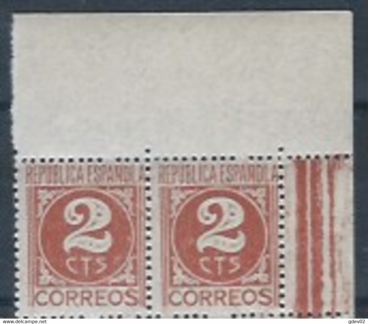 ES731SASFBH-L017TEUROPOTROEUROPspaña.Spain  .Espagne. CIFRA Y PERSONAJES.1936/38. (Ed 731**par) Sin Charnela,. MAGNIFICA - Otros - Europa