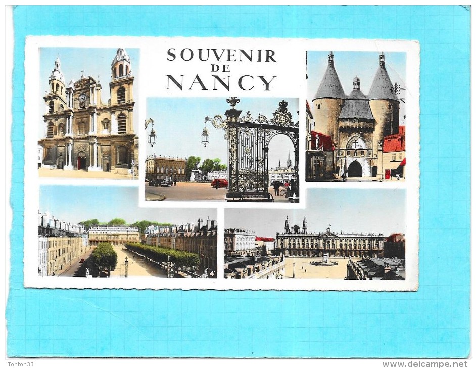 DEPT 54 - Souvenir De NANCY - MULTI-VUES -  5 Vues De La Ville - SM - - Nancy