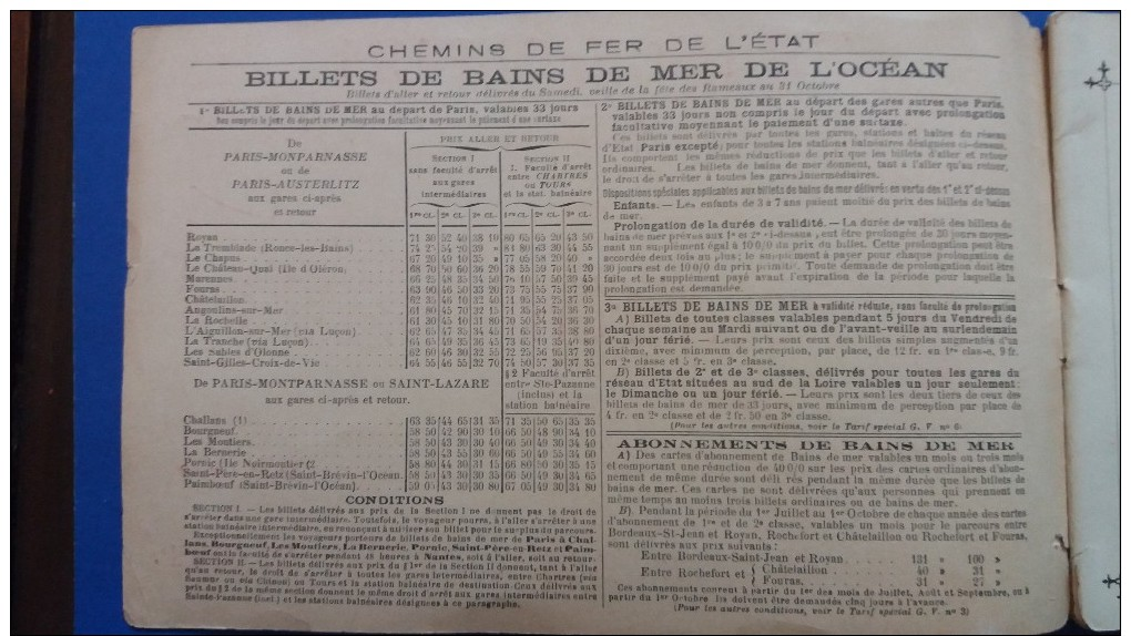FRANCE ALBUM 1900 REVUE MENSUELLE-ROCHEFORT SUR MER-ARRT DE ROCHEFORT-50 VUES,NOTICE ET CARTE - 1900 - 1949