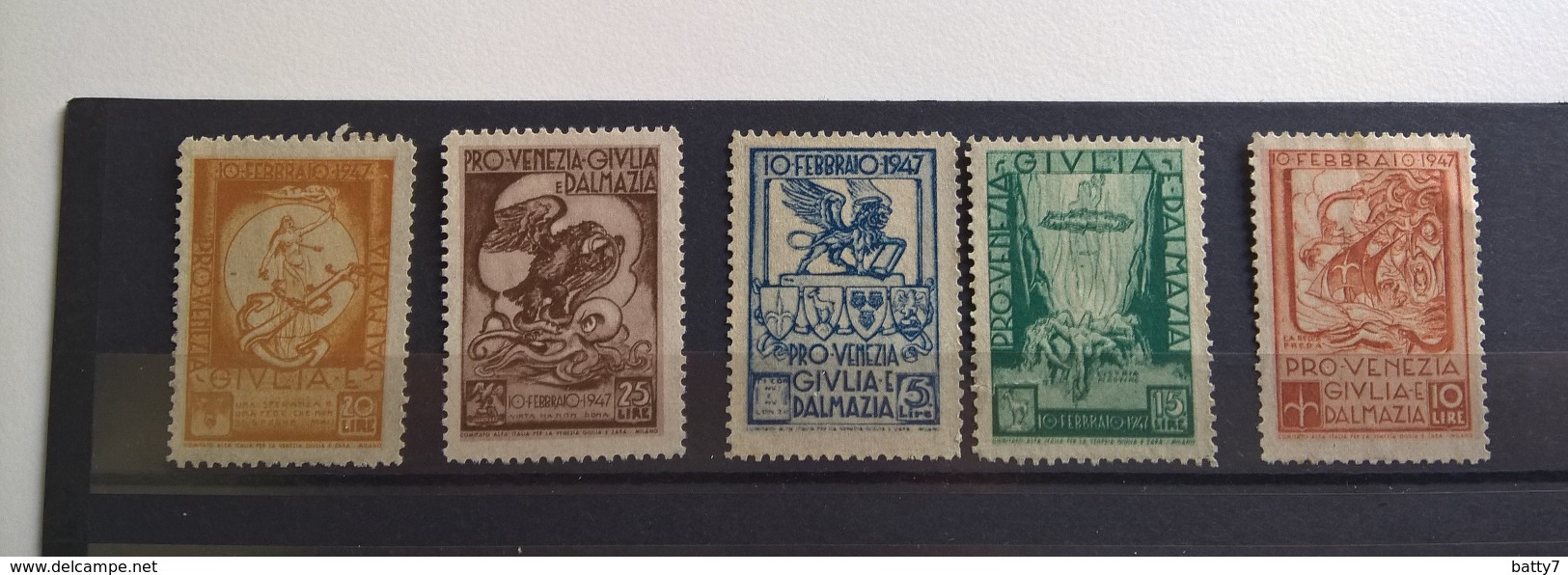 PRO VENEZIA GIULIA 1947 - Revenue Stamps