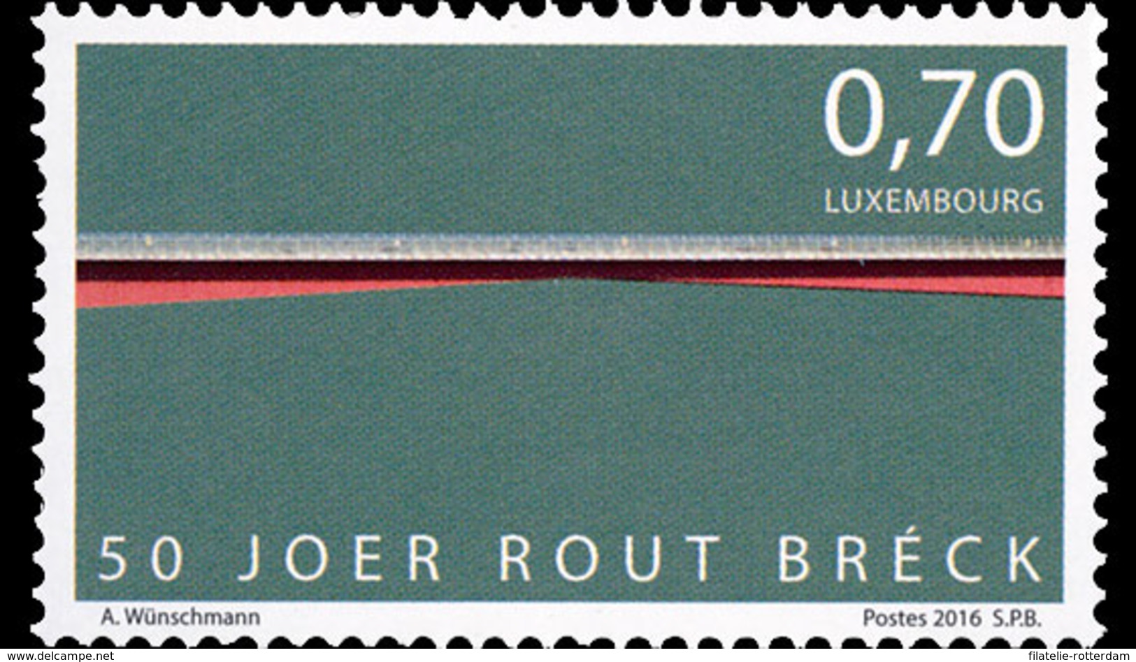 Luxemburg / Luxembourg - Postfris / MNH - 50 Jaar Rout Breck 2016 - Unused Stamps