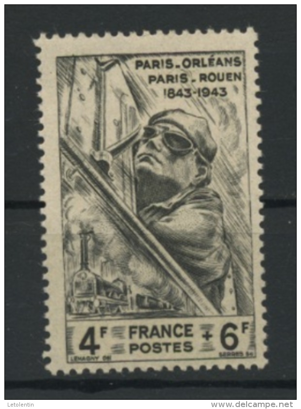 FRANCE - CHEMIN DE FER PARIS ORLEANS - N° Yvert 618** - Unused Stamps