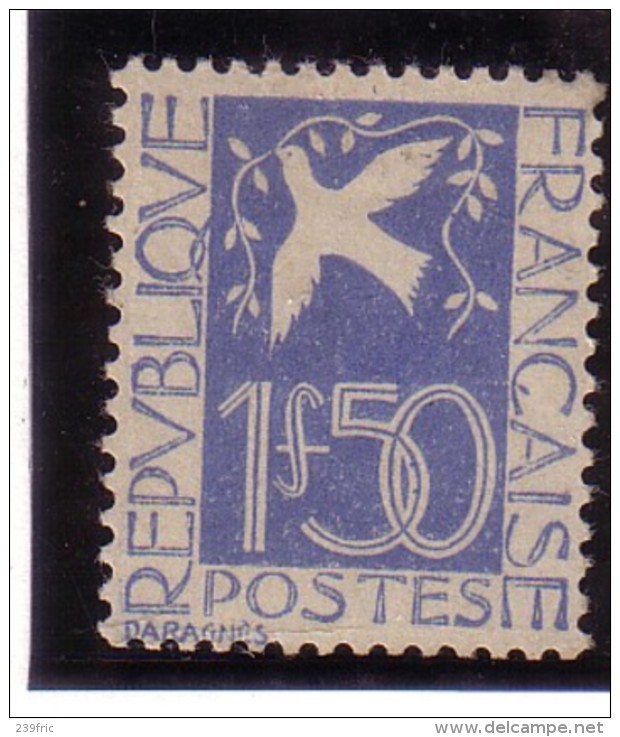 COLOMBE DE LA PAIX YT294 NEUF SANS CHARNIERE** SIGNE CALVES TTB COTE 120E - Nuovi