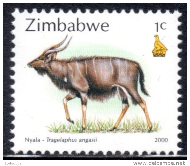 Zimbabwe - 2000 1c Nyala (**) # SG 1004 - Wild