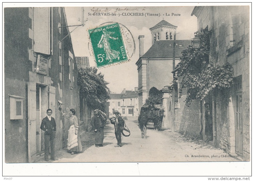 SAINT GERVAIS LES TROIS CLOCHERS - La Poste - Saint Gervais Les Trois Clochers