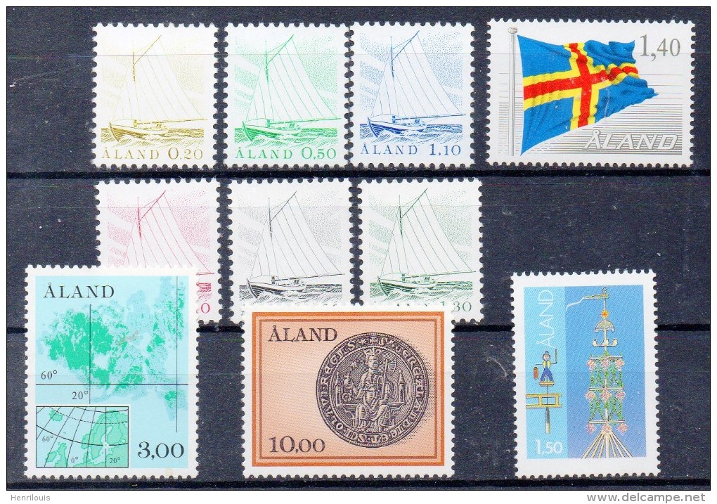 ALAND   Timbres Neufs ** De 1984 / 5 ( Ref 3931 ) - Aland