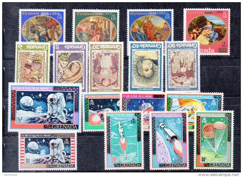 GRENADE Timbres Neufs *  ( Ref 3937 ) Noël- Espace - Grenada (1974-...)