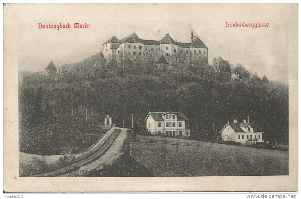 1911 - NEULENGBACH, Gute Zustand, 2 Scan - Neulengbach