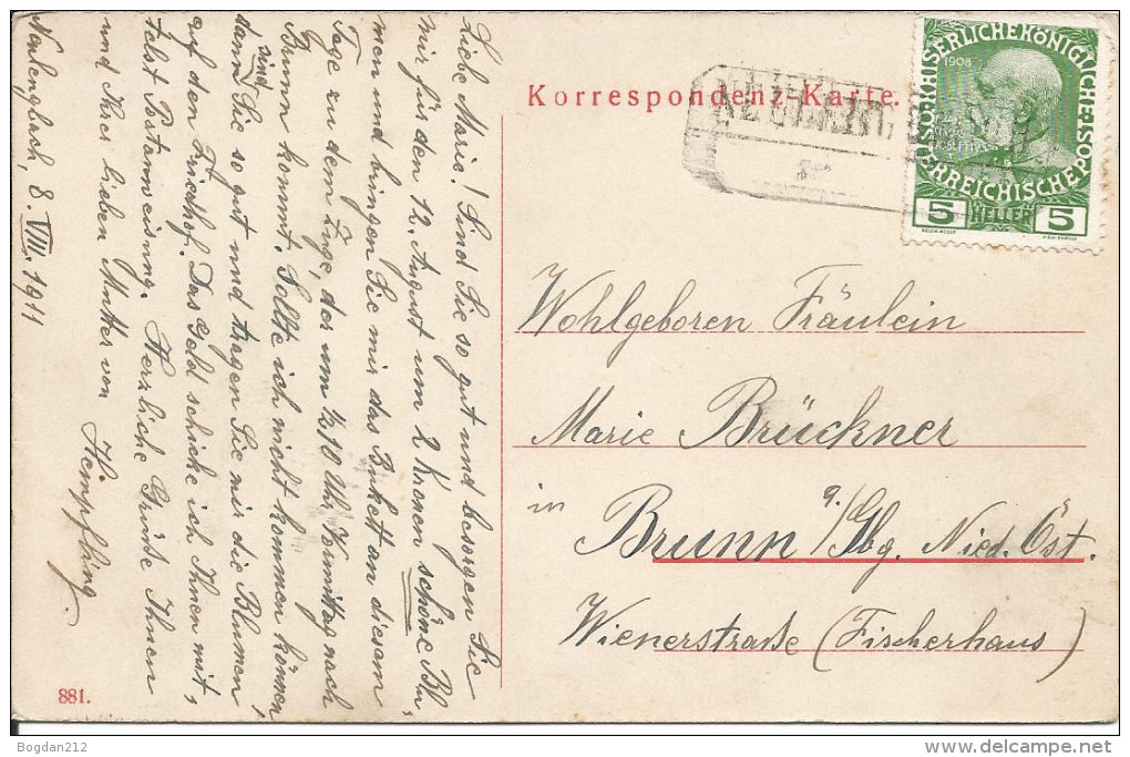 1911 - NEULENGBACH, Gute Zustand, 2 Scan - Neulengbach