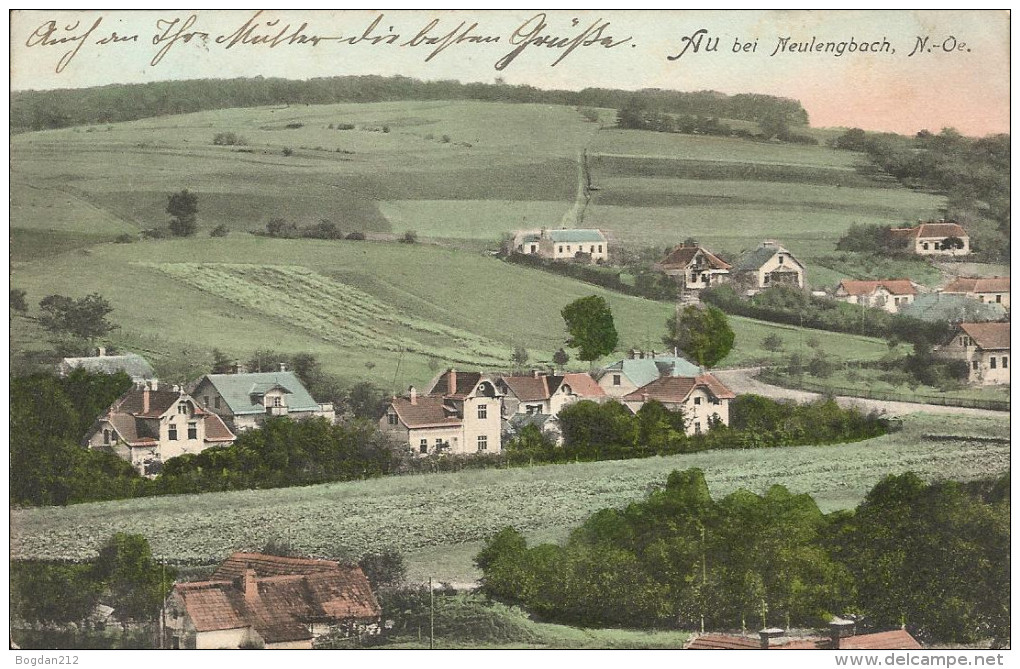 1911 - Au Am Anzbach, (Neulengbach), Gute Zustand, 2 Scan - Neulengbach